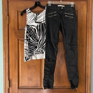 Ella Moss Sweet Top looks cute with white or black denim